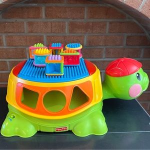 Fisher Price build and spill musical turtle